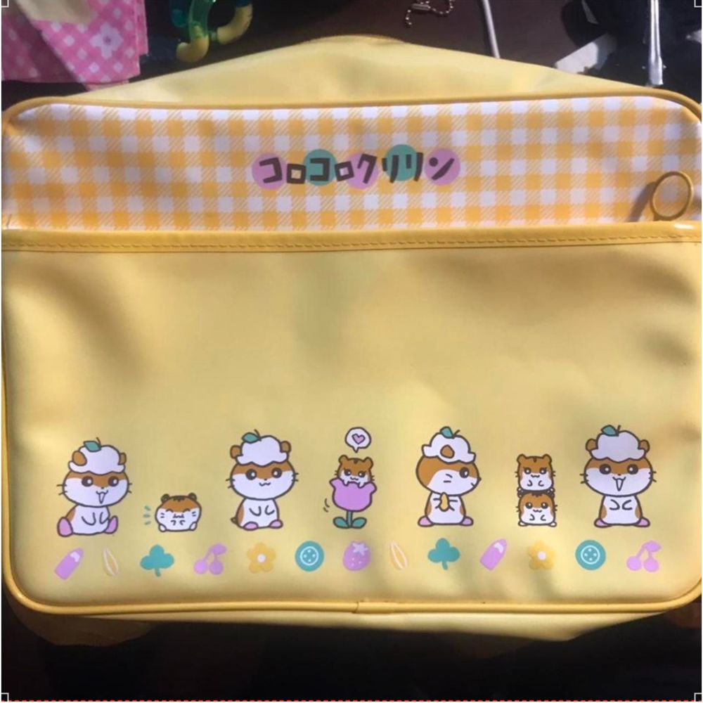 sanrio corocorokuririn hamster crossbody / messenger bag